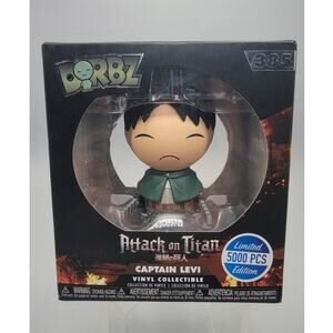 Dorbz Attack On Titan - Captain Levi #385 1/5000 Funko Pop